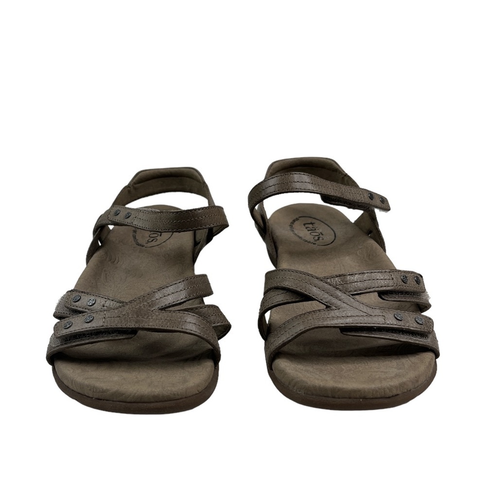 TAOS Women's Happy Sandal GRAY Size 6 - Picture 3 of 8